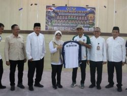 Bupati Dewi Lepas Badak Muda Pandeglang Berlaga di Ajang Nasional Garuda Anak Indonesia di Lampung