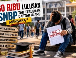 Sekitar 60 Ribu Peserta Lolos SNBP 2026 Tak Daftar Ulang, Faktor Ekonomi Diduga Jadi Penyebab Utama