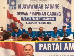 Muscab PAN Pandeglang Jadi Momentum Konsolidasi, Optimistis Wujudkan Target Partai Tiga Besar pada 2029