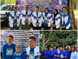 Dukung Program Indonesia Asri, Partai Demokrat Hadir di Masyarakat Gelar Bakti Sosial Bersih-Bersih Stadion Badak Pandeglang