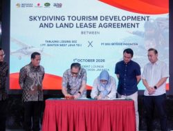 Tanjung Lesung Kembangkan Aviation Tourism, Gandeng Bro Skydive Indonesia